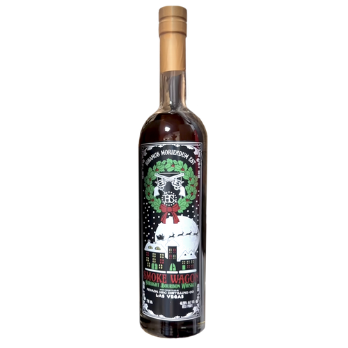 Smoke Wagon Smoke Wagon Straight Bourbon Whiskey Christmas Limited Edition 2023 Straight Bourbon Whiskey