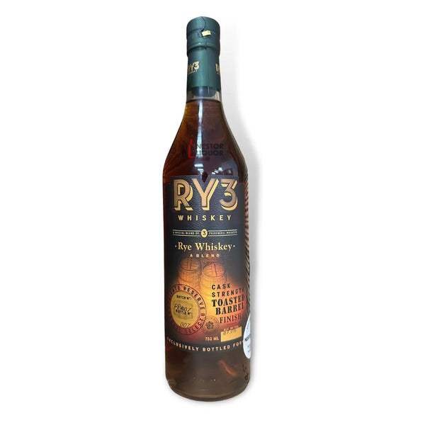 RY3 RY3 Rye Whiskey Cask Strength Toasted Barrel Finish