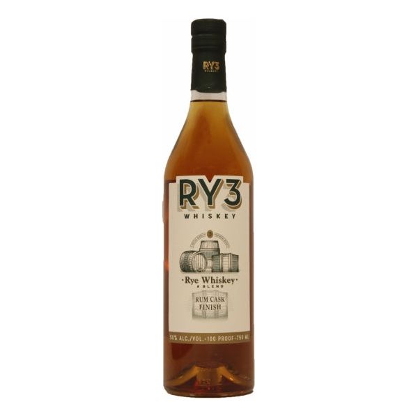 RY3 RY3 Whiskey Rye Triple Cask Finish Rye Whiskey