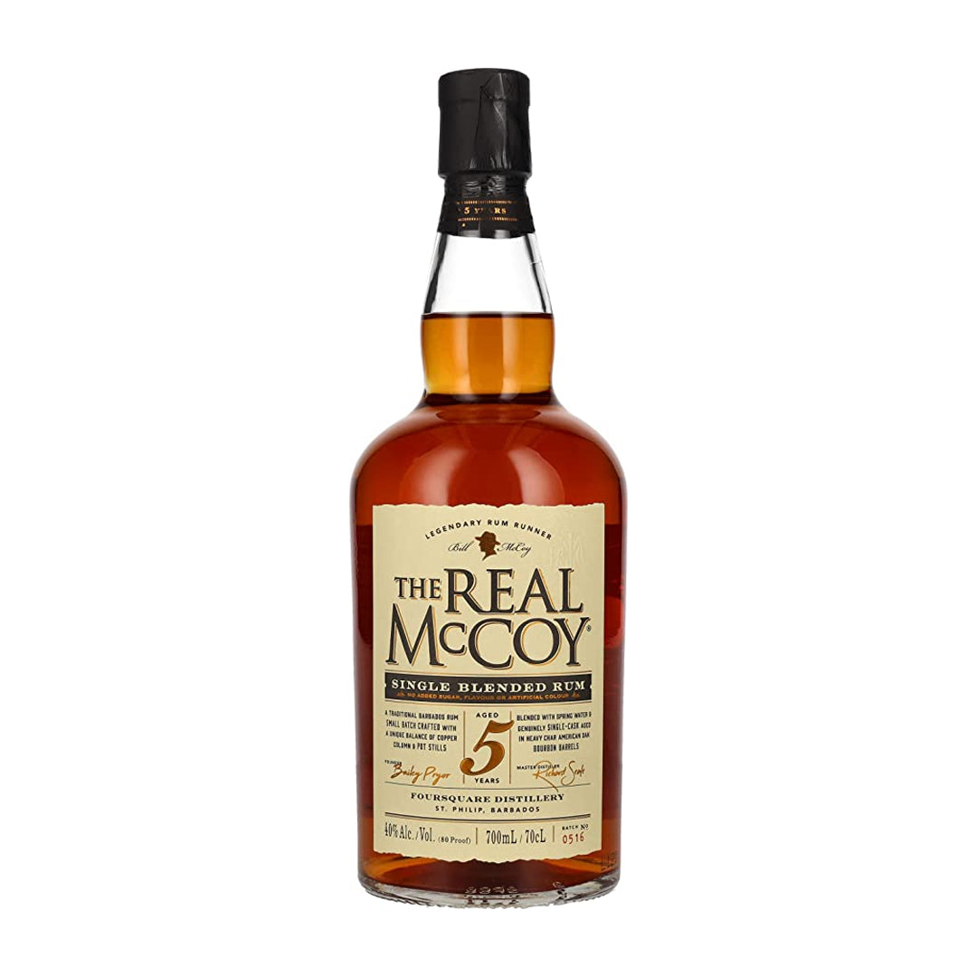 The Real Mccoy The Real Mccoy Rum 5 Year 750 ML Bottle Rum