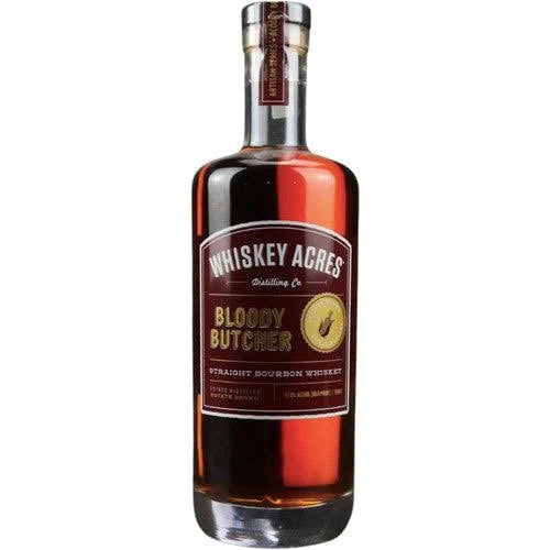 whiskey acres Whiskey Acres Bloody Butcher Straight Bourbon Whiskey Straight Bourbon Whiskey