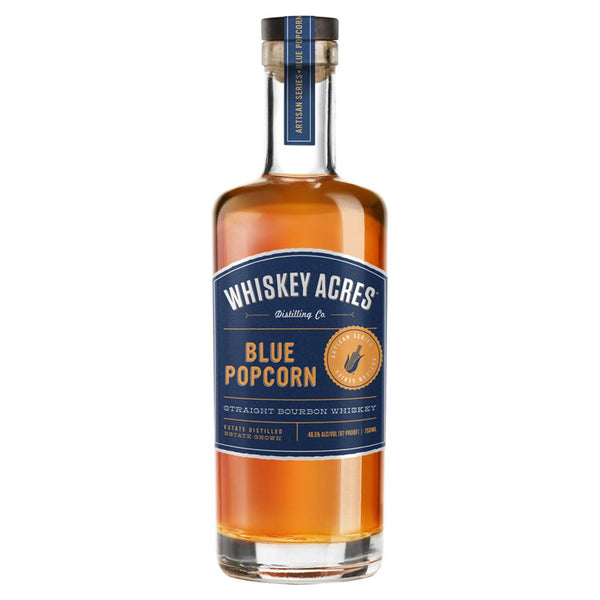 whiskey acres Whiskey Acres Blue Popcorn Straight Bourbon Straight Bourbon Whiskey