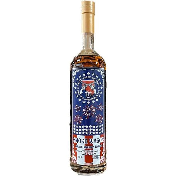 Smoke Wagon Bourbon Smoke Wagon Limited Edition Red, White, and Blue Straight Bourbon Whiskey 2023 (750ml) Straight Bourbon Whiskey