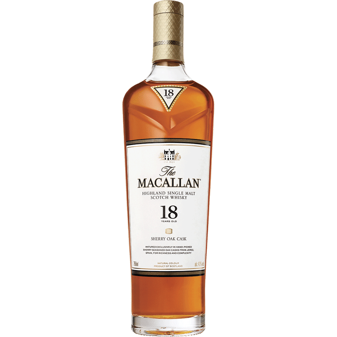Macallan Macallan Sherry Oak Cask 18 Year Scotch