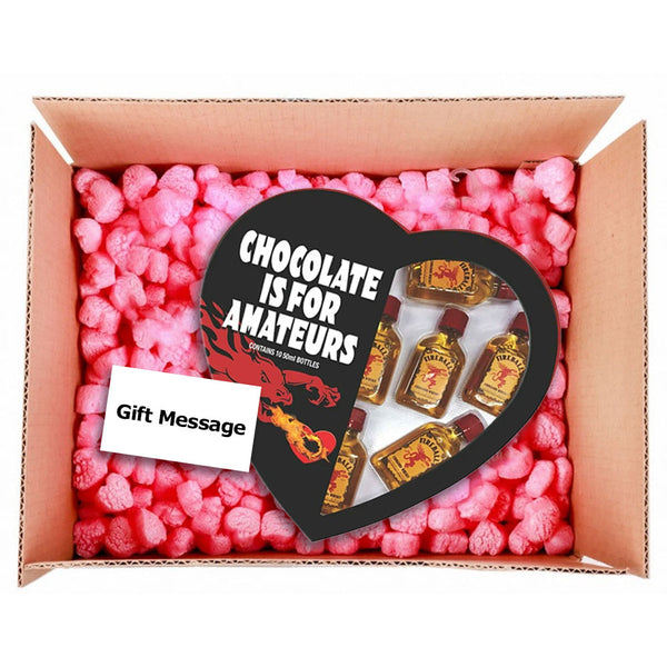 Fireball Fireball Valentine's Day Package with Heart Packaging and Gift Message Whiskey
