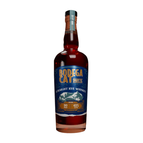 Bodega Cat Straight Rye Whiskey 750 ML Bottle