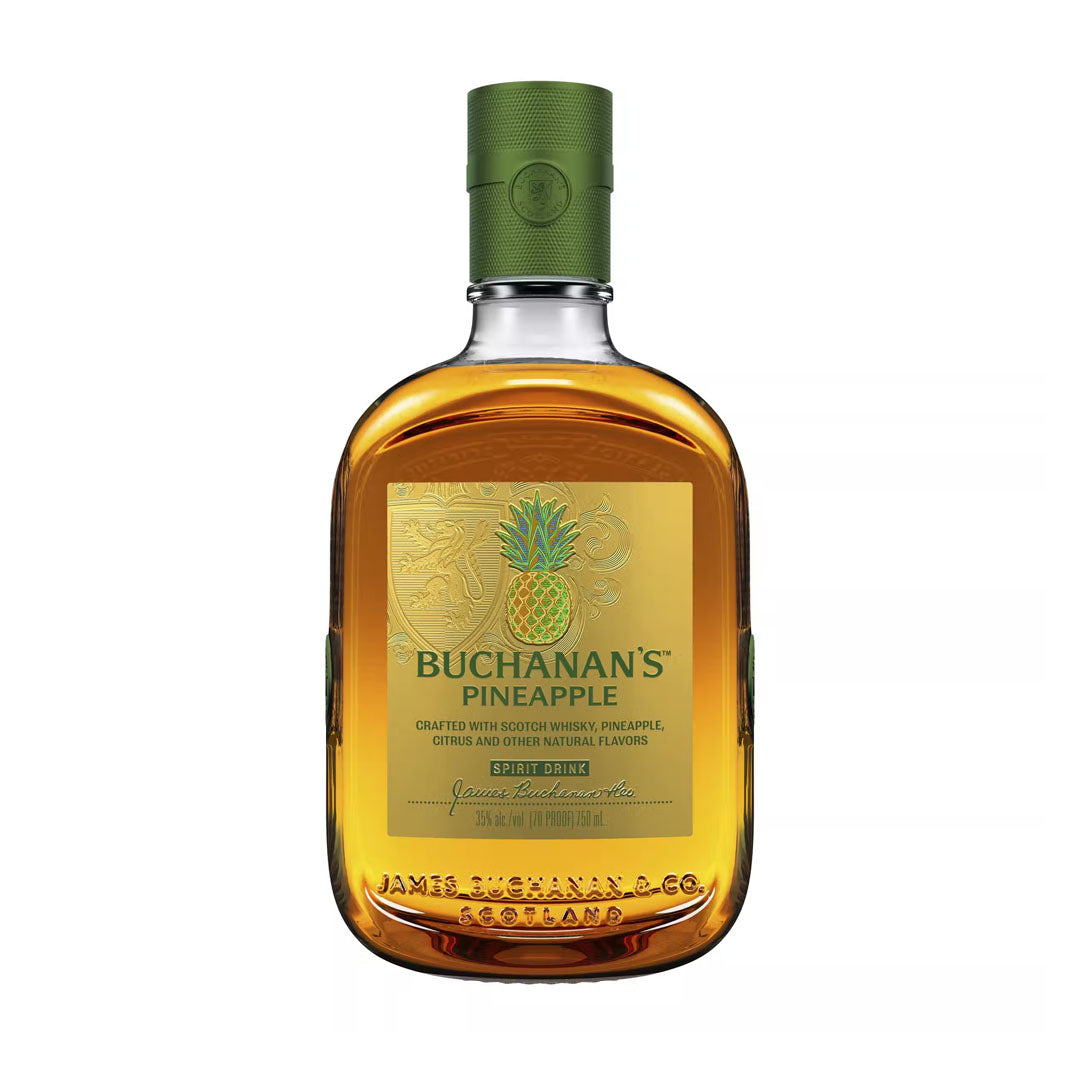 Buchanan’s Pineapple Scotch Whiskey ( New ) 750 ML Bottle