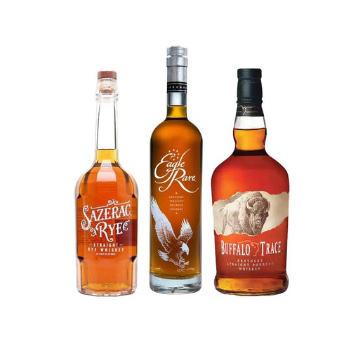 My Bev Store Buffalo Trace Special Combo Pack Buffalo Trace Combo Pack* Eagle Rare 10 Year, Sazerac Rye, Buffalo Trace Bourbon