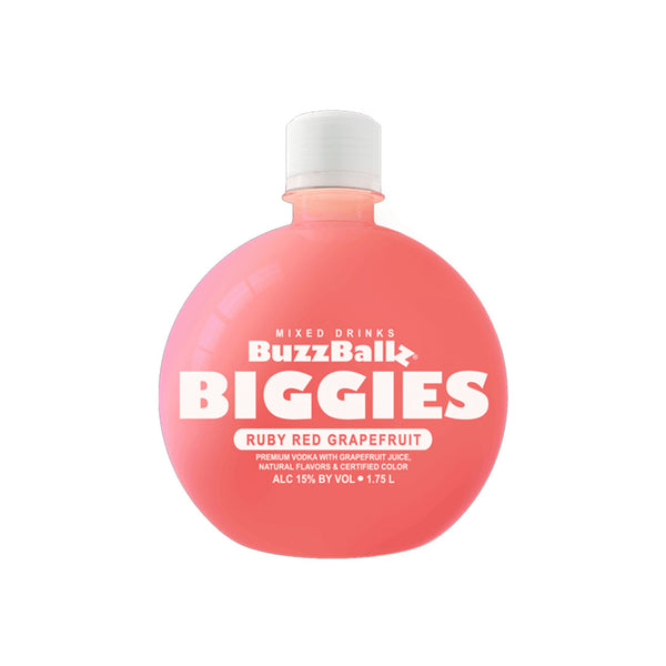 Buzzballz Biggies Ruby Red Grapefruit  1.75L