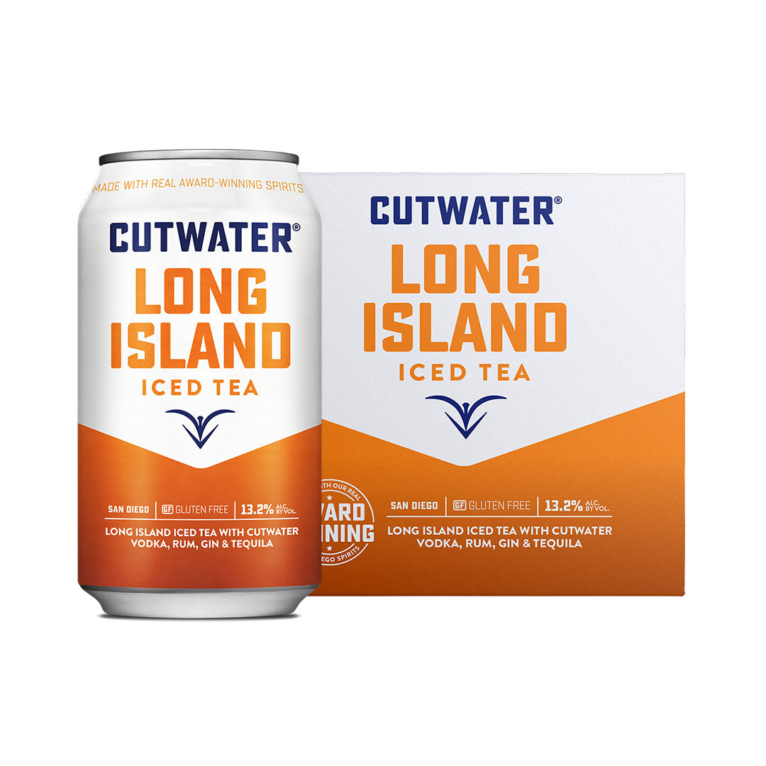 Cutwater Long Island Iced Tea 4 Pack 12 OZ Cans