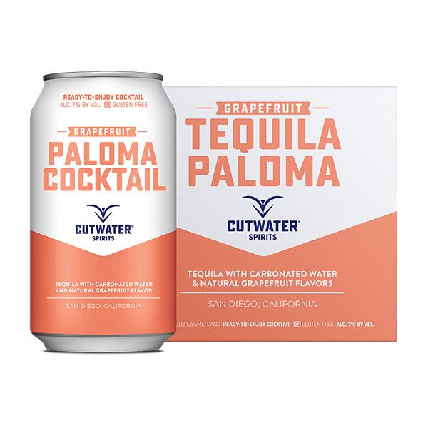 Cutwater Tequila Paloma 4 Pack 12 OZ Cans