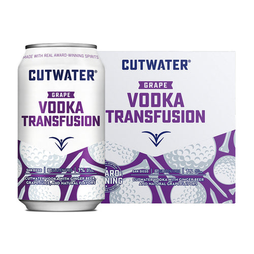 Cutwater Spirits Cutwater Transfusion 4 Pack 12 OZ Cans Cocktail
