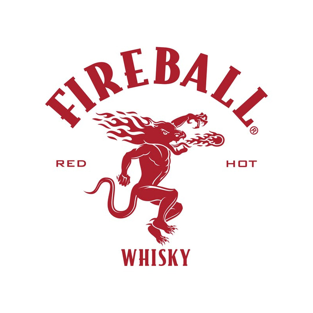 Fireball Fireball Tub of Dragon 100 Pack 50 ML Bottles Whiskey