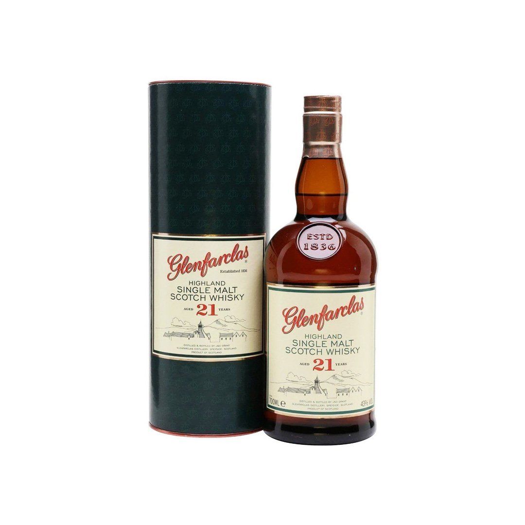 Glenfarclas Single Malt Scotch Whisky Aged 21 Years 750ML