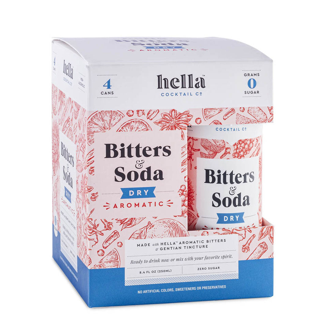 Hella Bitter & Soda 4PK