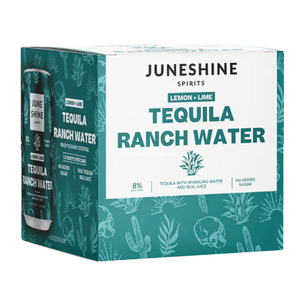 Juneshine Tequila Ranch Water Lemon Lime
