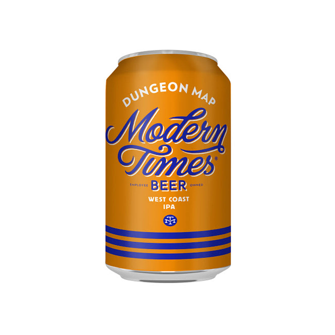 Modern Times Dungeon Map West Coast IPA