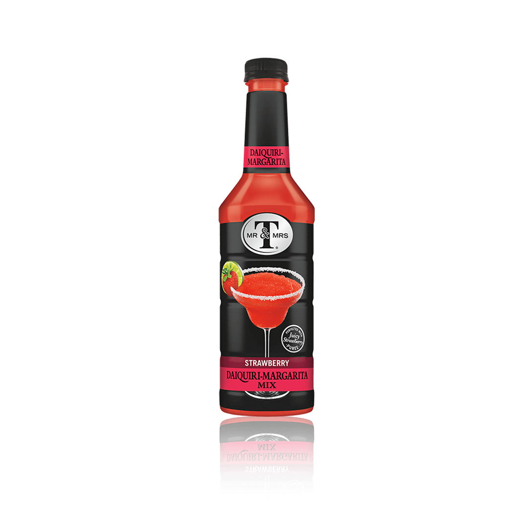 Mr. & Mrs. T Mr. & Mrs. T Strawberry Daiquiri Margarita Mix 1L Liqueur, Cordials & Schnapps