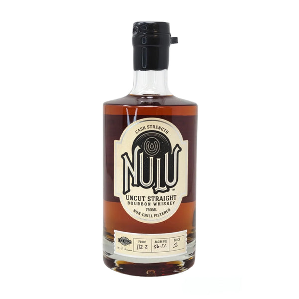 Nulu Cask Strength Uncut Straight Bourbon Whiskey 750 ML Bottle