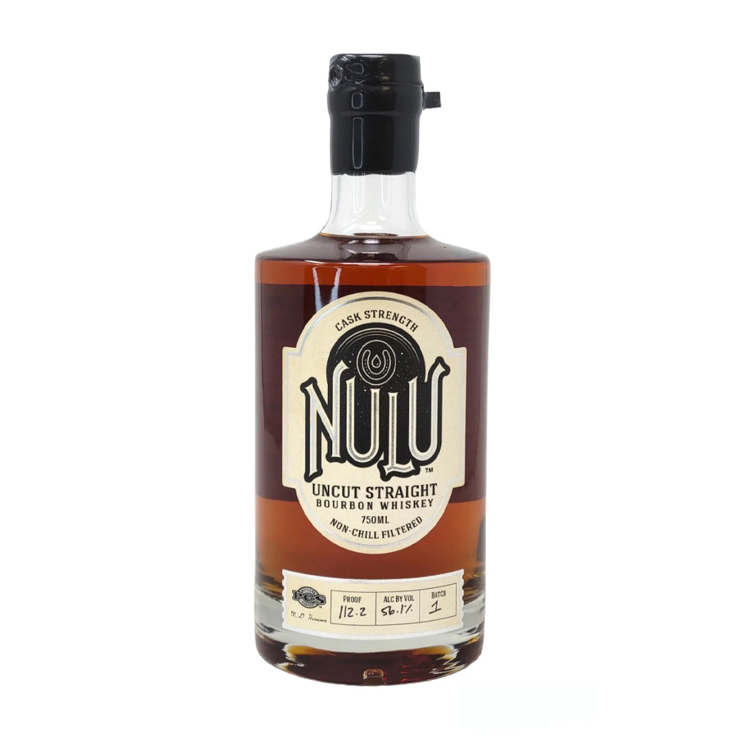 Nulu Nulu Cask Strength Uncut Straight Bourbon Whiskey 750 ML Bottle Straight Bourbon Whiskey