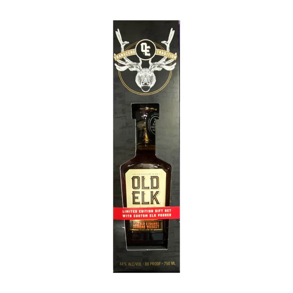 Old Elk Bourbon with Custom Elk Pourer