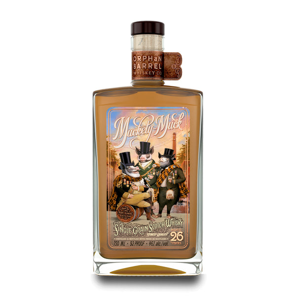Orphan Barrel Muckety Muck 26 Year Old Single Grain Scotch Whisky 750 ML Bottle