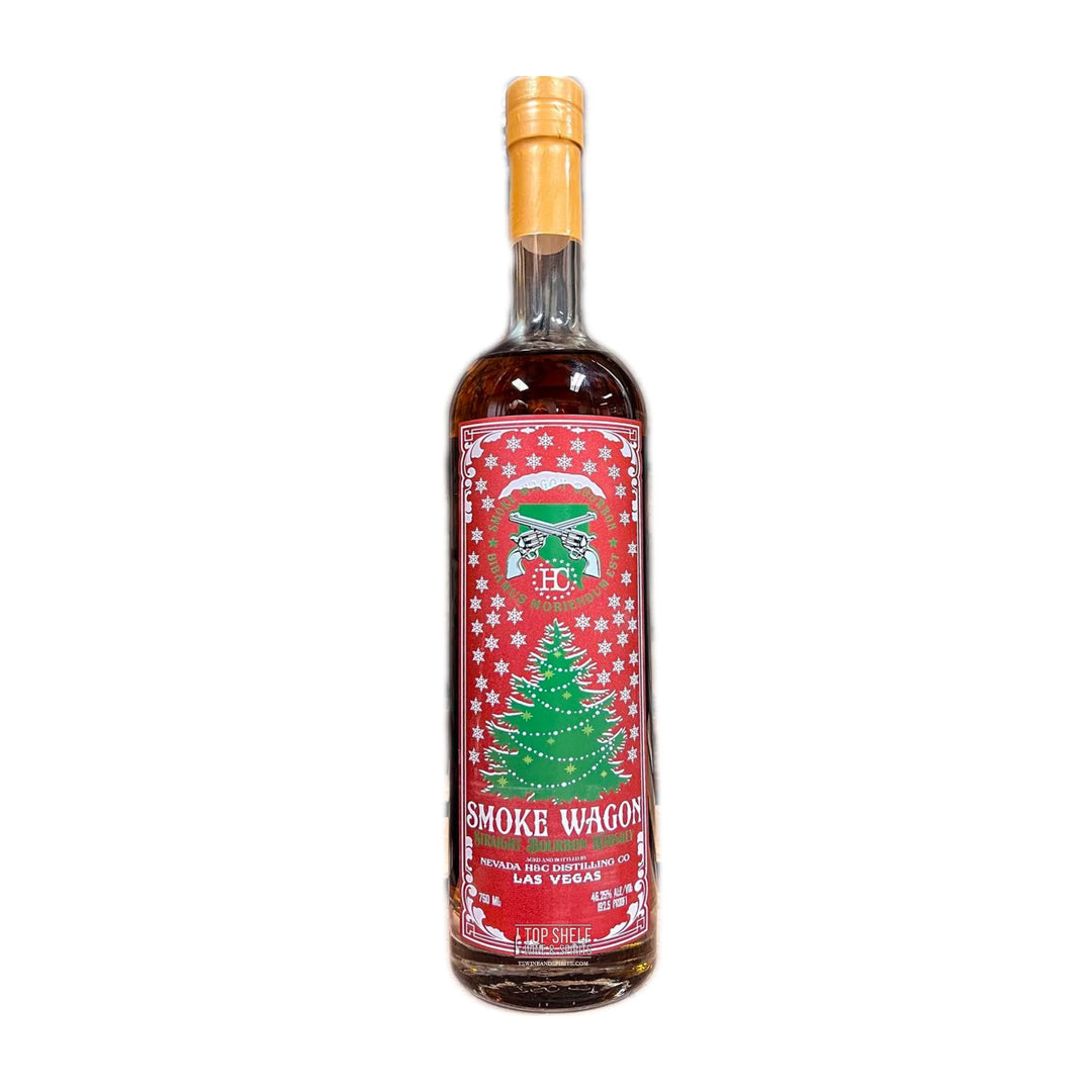 Smoke Wagon Straight Bourbon Whiskey 4 year Limited Edition Christmas Edition