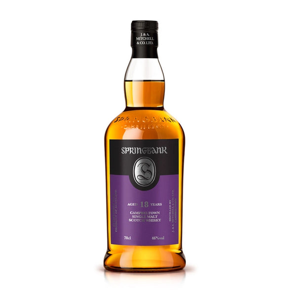Springbank Aged 18 Years Campbeltown Single Malt Scotch Whisky