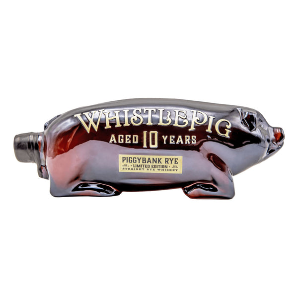 Whistlepig Limited Edition Piggybank Rye Straight Rye Whiskey Aged 10 Years 750 ML Bottle