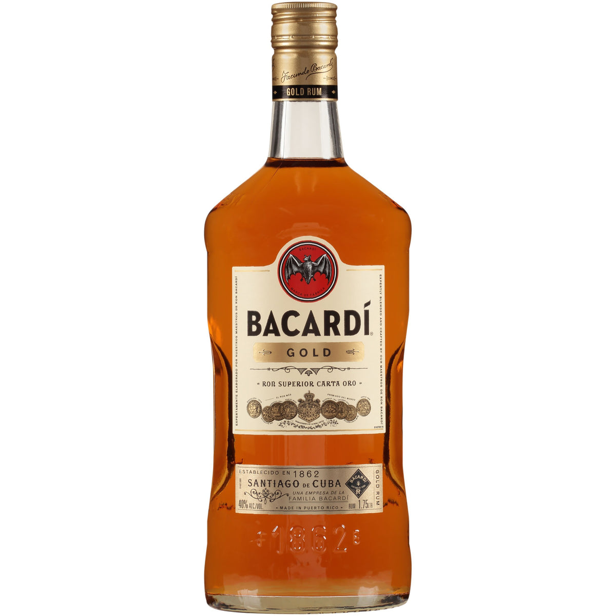 Bacardi Gold 1.75 Bacardi Gold Rum