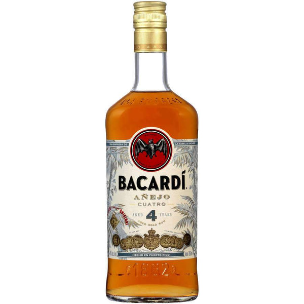 Bacardi Rum Anejo Cuatro 4 Year Bacardi Rum Anejo Cuatro 4 Year Rum