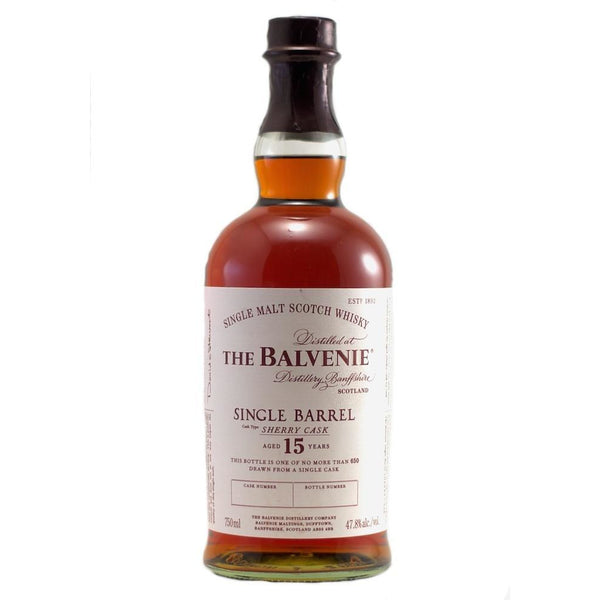 Balvenie Balvenie Single Barrel Sherry Cask Single Malt Scotch 15 Year Scotch