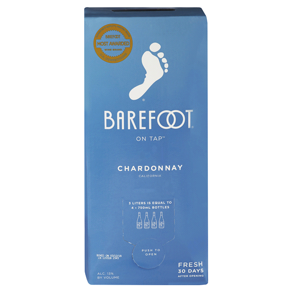 Barefoot Barefoot Box on Tap Chardonnay Chardonnay