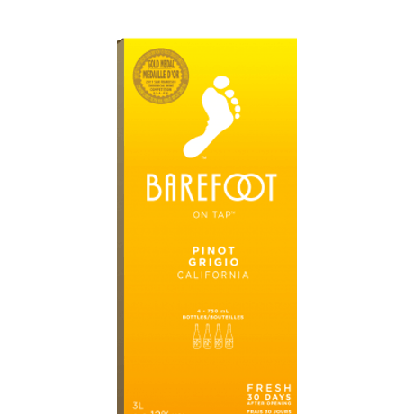Barefoot Barefoot Box on Top Pinot Gricio Pinot Grigio