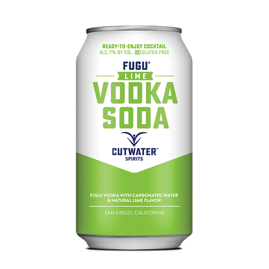 Cutwater Lime Vodka Soda 4 Pack 12 OZ Cans