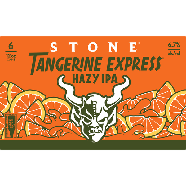 Stone Stone Tangerine Express Hazy IPA Craft Brew