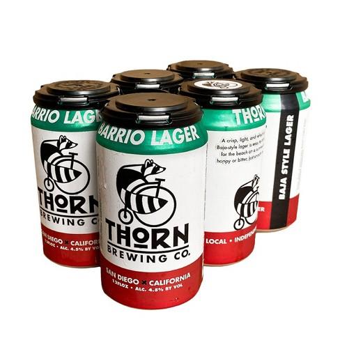 Thorn Thorn Brewing Barrio Lager Craft Brew