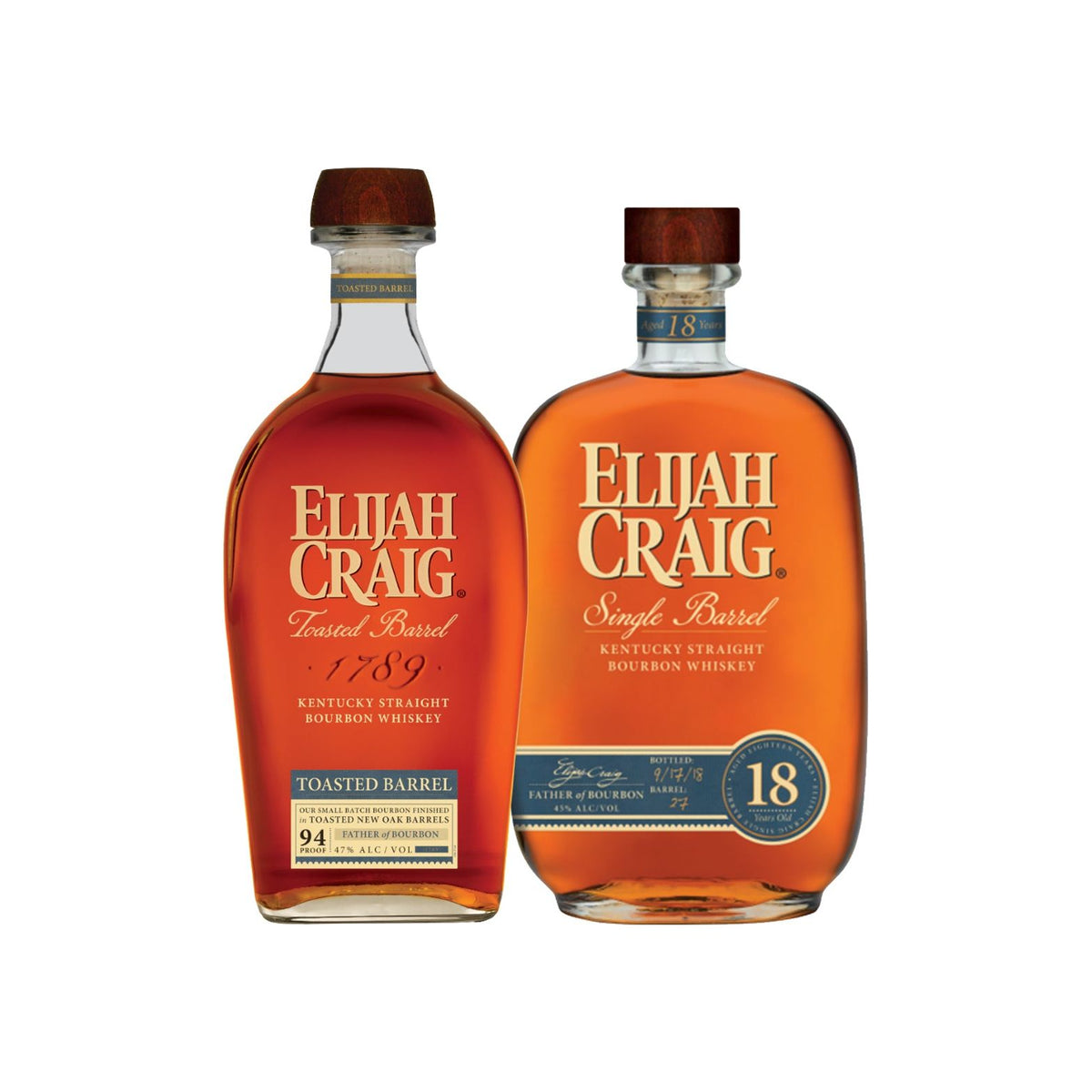 Elijah Craig Elijah Craig Toasted Barrel X Elijah Craig 18 Year Kentucky Straight Bourbon Whiskey