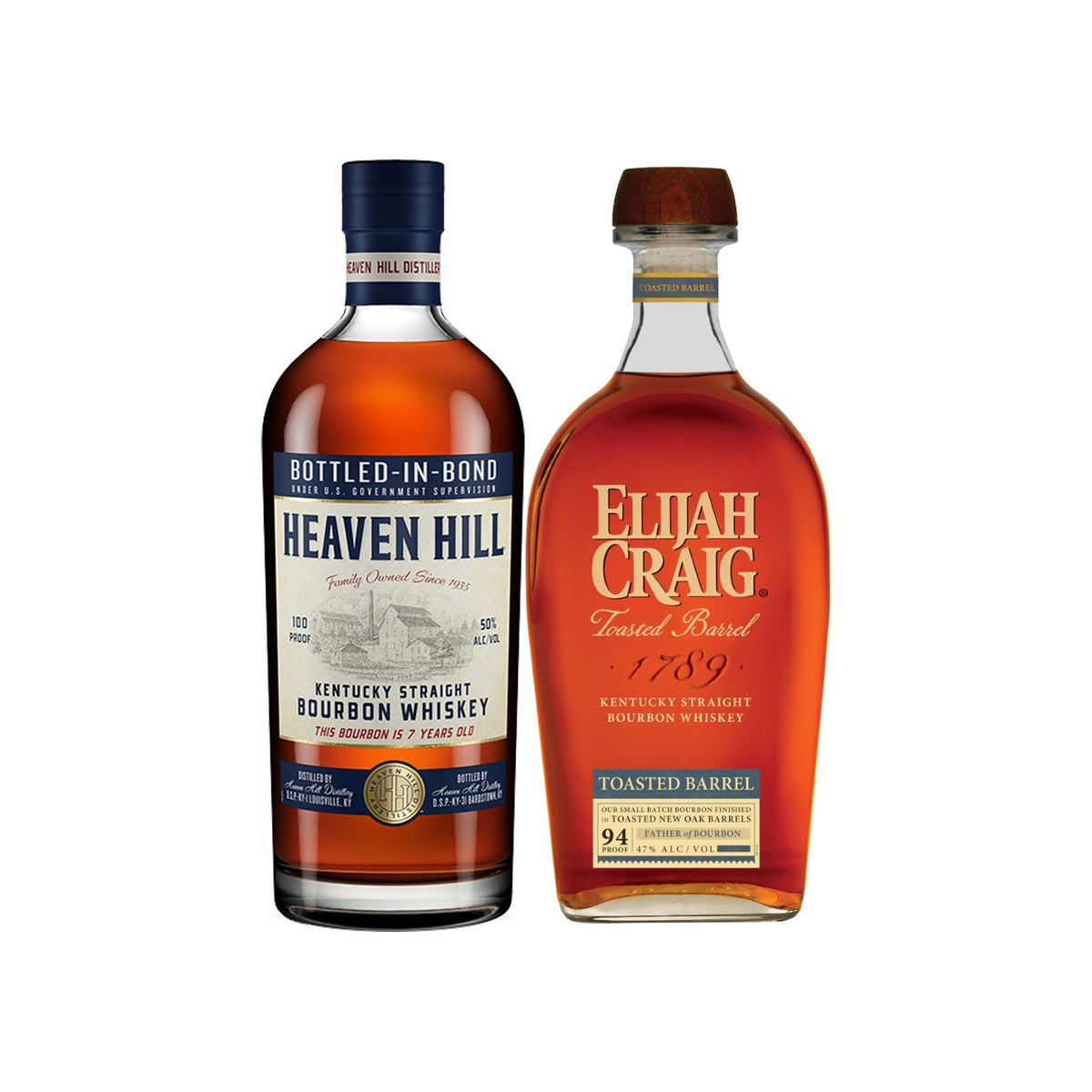 Elijah Craig Elijah Craig Toasted Barrel X Heaven Hill Bundle Kentucky Straight Bourbon Whiskey